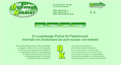 Desktop Screenshot of overnight-korrekt.de